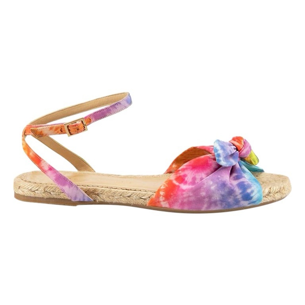 CHARLOTTE OLYMPIA TIE DYE BOW ESPADRILLE SANDAL